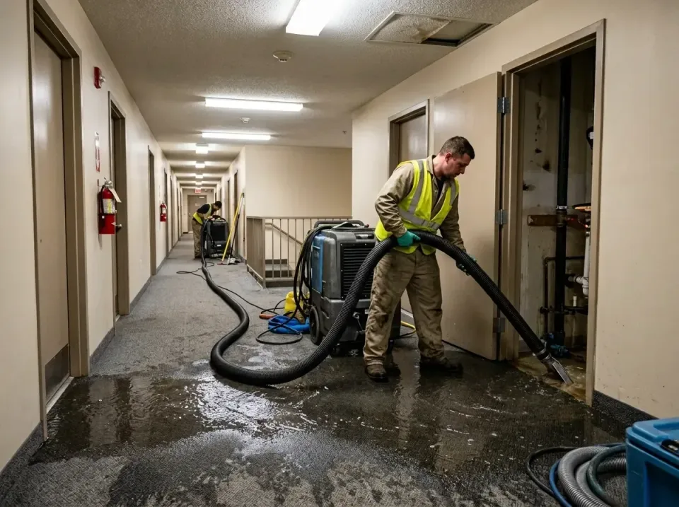 multi-unit-apartment-hallway-f-005 — frequently asked questions, Emergency Burst Pipe Water Extraction & Removal in Putnamvi…